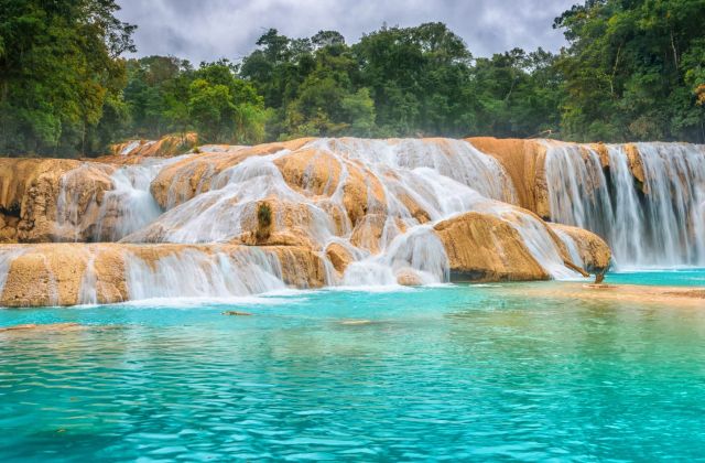 Voyage sur-mesure, Découvrir les cascades d'Agua Azul au Mexique