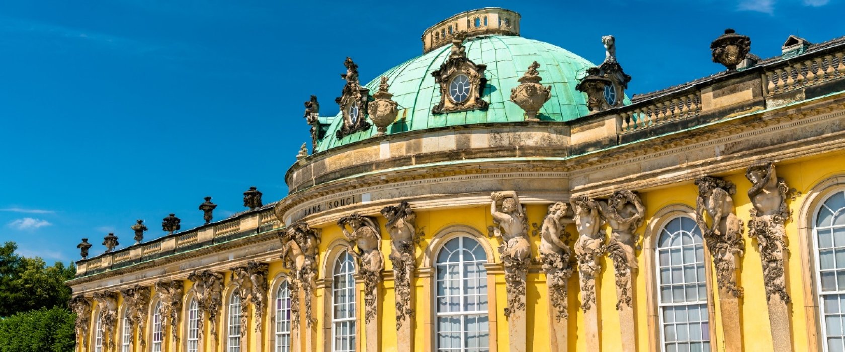 Les châteaux et parcs de Potsdam, accessible depuis Berlin en transport