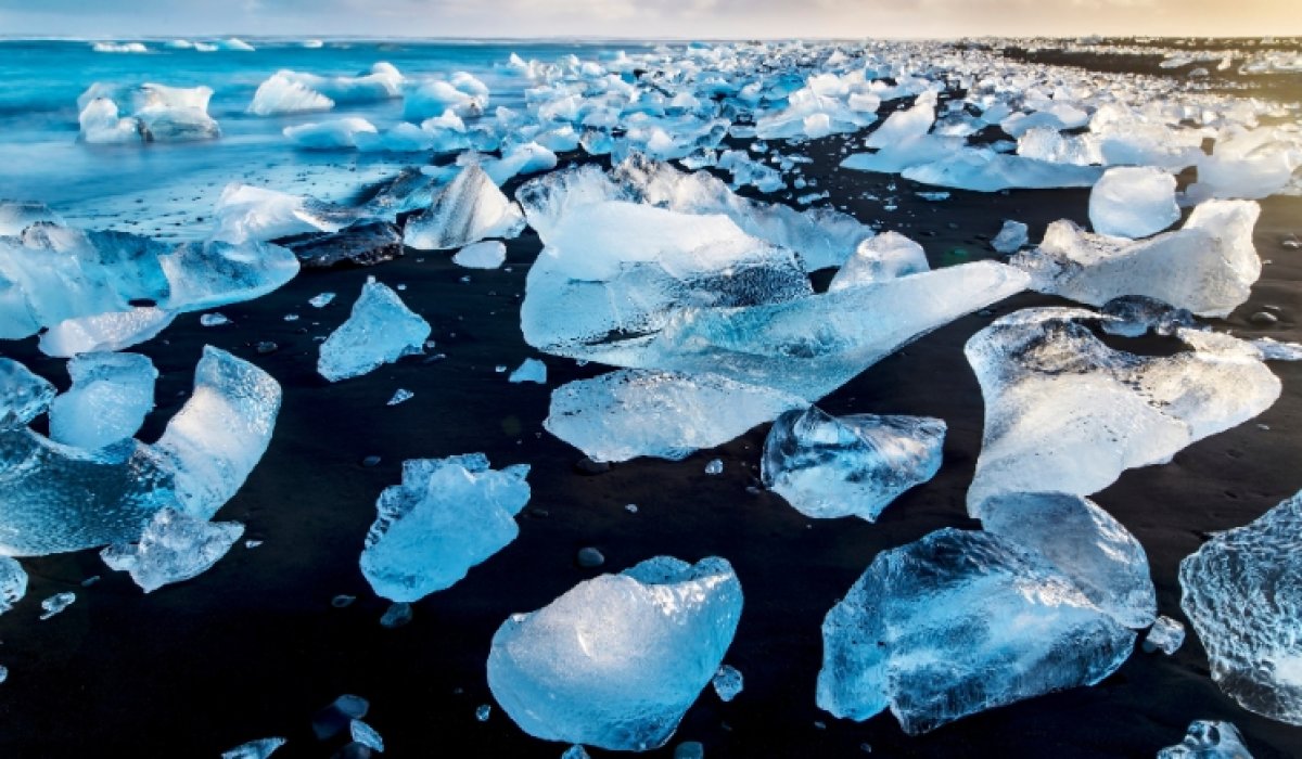 Diamond Beach en Islande : un joyau de glace