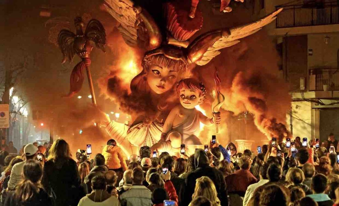 La Feria des Fallas en Espagne