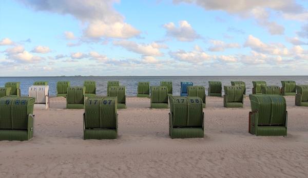 Voyage sur-mesure, Typique corbeille de plage de la Mer Baltique