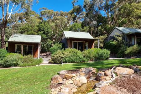 Voyage sur-mesure, Cottages de bois à deux pas des Grampians