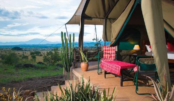 Voyage sur-mesure, Lodge de tentes à Kidepo