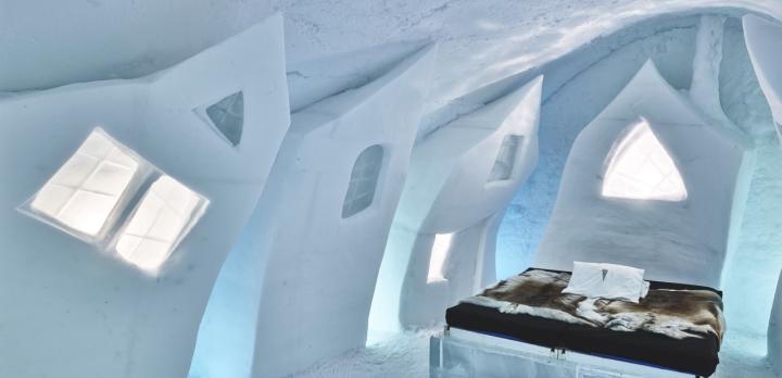 Voyage sur-mesure, L'hôtel de glace