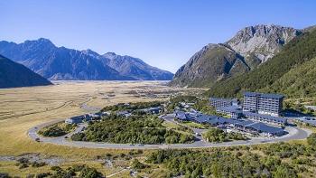 Voyage sur-mesure, Hôtel au Mount Cook