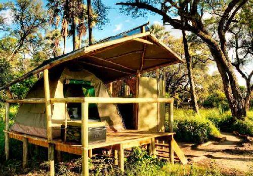 Voyage sur-mesure, Camp de 10 tentes dans le Delta de l'Okavango