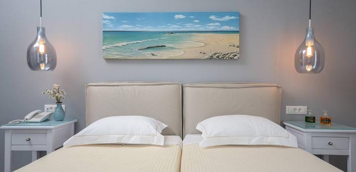 Voyage sur-mesure, Petit hôtel à Naxos