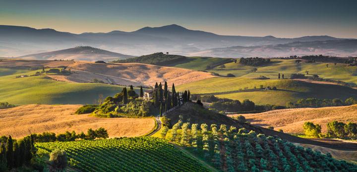 Voyage sur-mesure, De la Toscane à l'Ombrie jusqu'à la mer