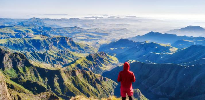 Voyage sur-mesure, Randonnée dans le Drakensberg et safari dans le bush