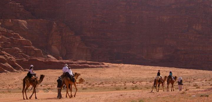 Voyage sur-mesure, Méharée dans le Wadi Rum