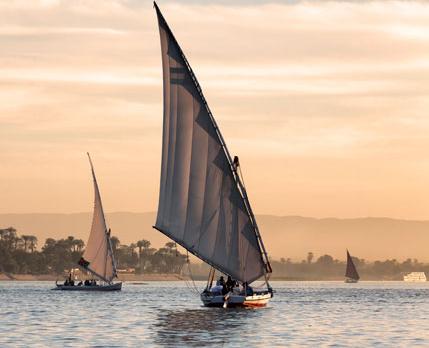 Voyage sur-mesure, Felouque sur le Nil et trésors d'Egypte