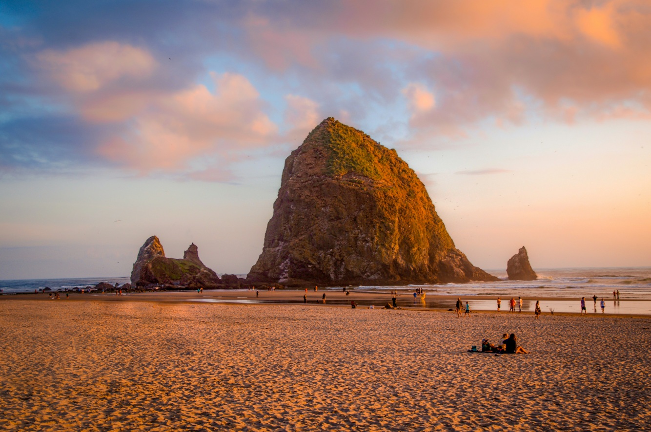Voyage sur-mesure, Cannon Beach et son rocher