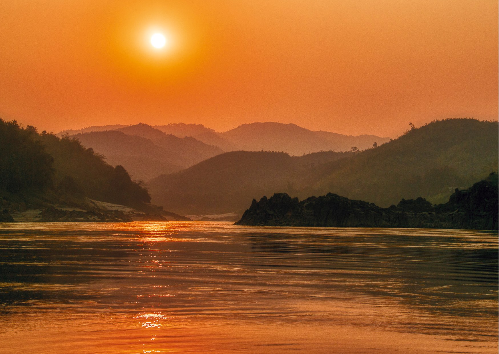 Voyage sur-mesure, Le Laos, traversé par le fleuve du Mekong