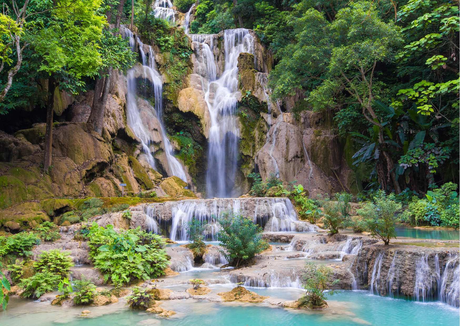 Voyage sur-mesure, Les Chutes de Kuang Si au Laos