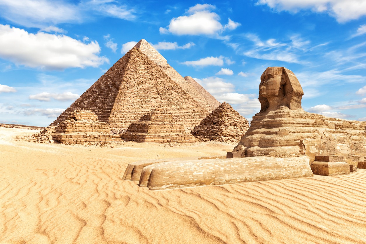 Voyage sur-mesure, Les pyramides de Gizeh