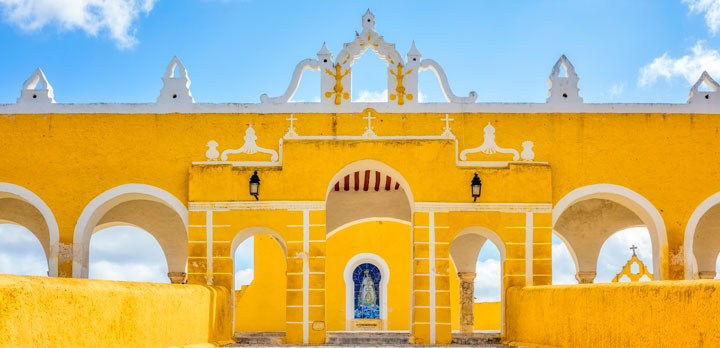 Voyage sur-mesure, Yucatan:  Villes coloniales, Sites Mayas et Plages des Caraïbes