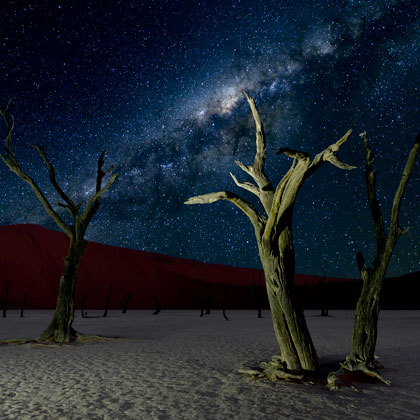 Namibie : observation des étoiles en petit groupe