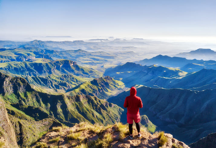 Voyage sur-mesure, Randonnée dans le Drakensberg et safari dans le bush