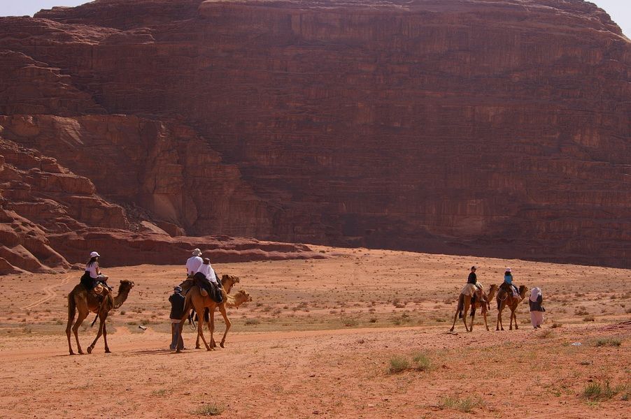 Voyage sur-mesure, Méharée dans le Wadi Rum
